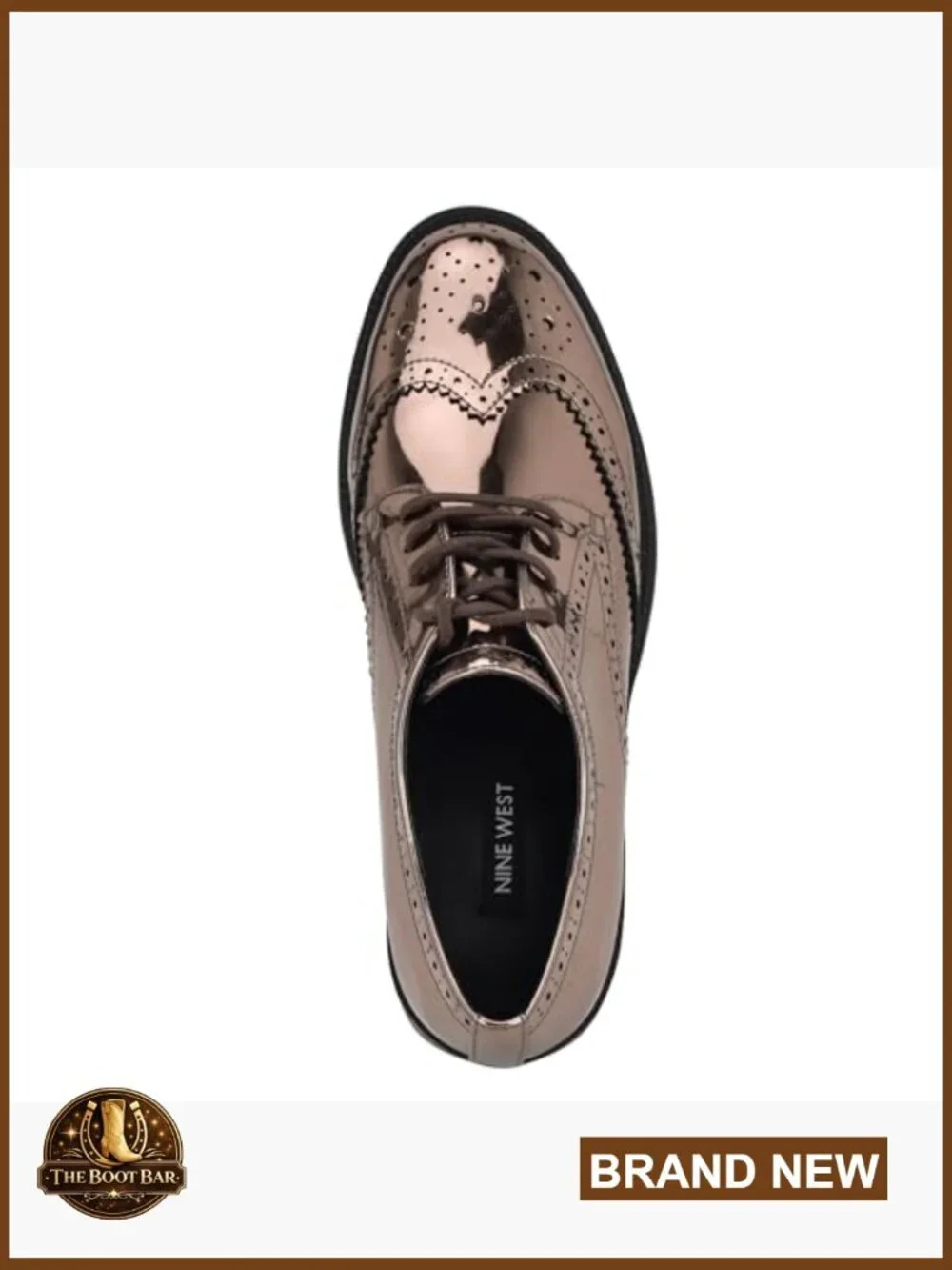 Lace-Up Block Heel Loafers, Round Toe, 1.26